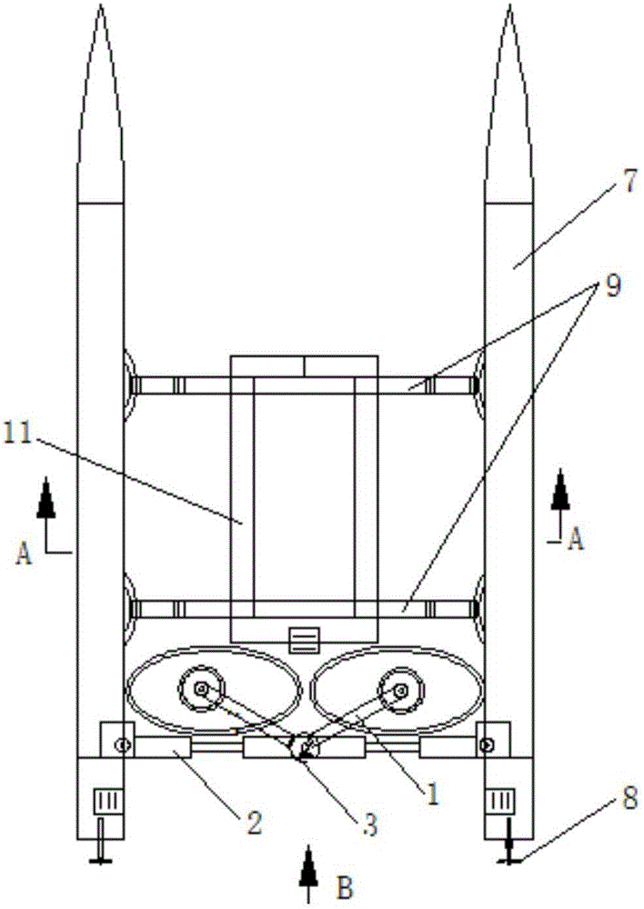 Oil absorption ship