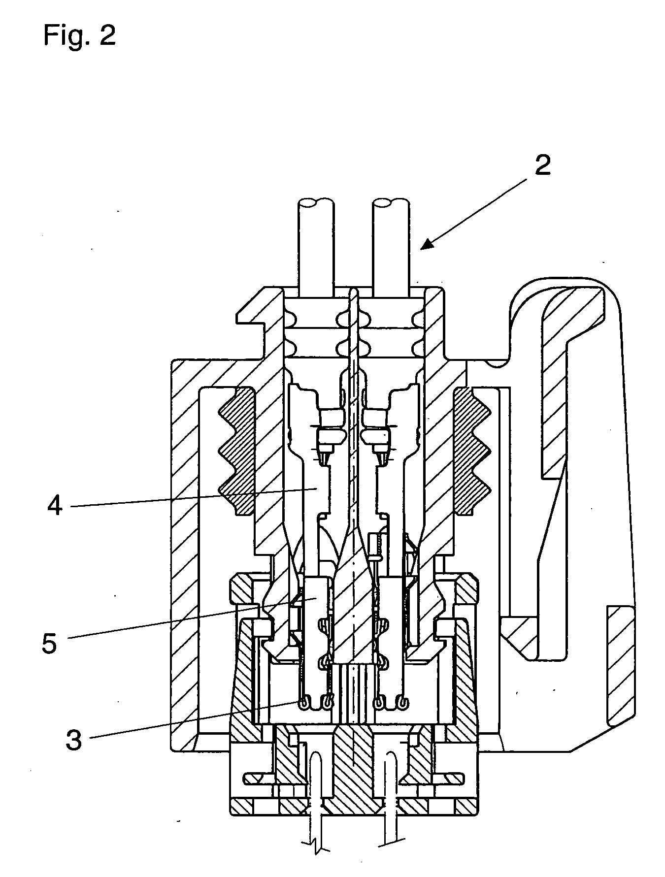 Electrical zero insertion force connector