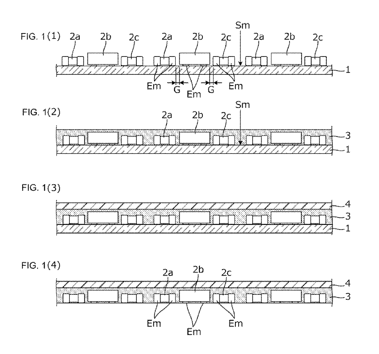 Method for manufacturing module component