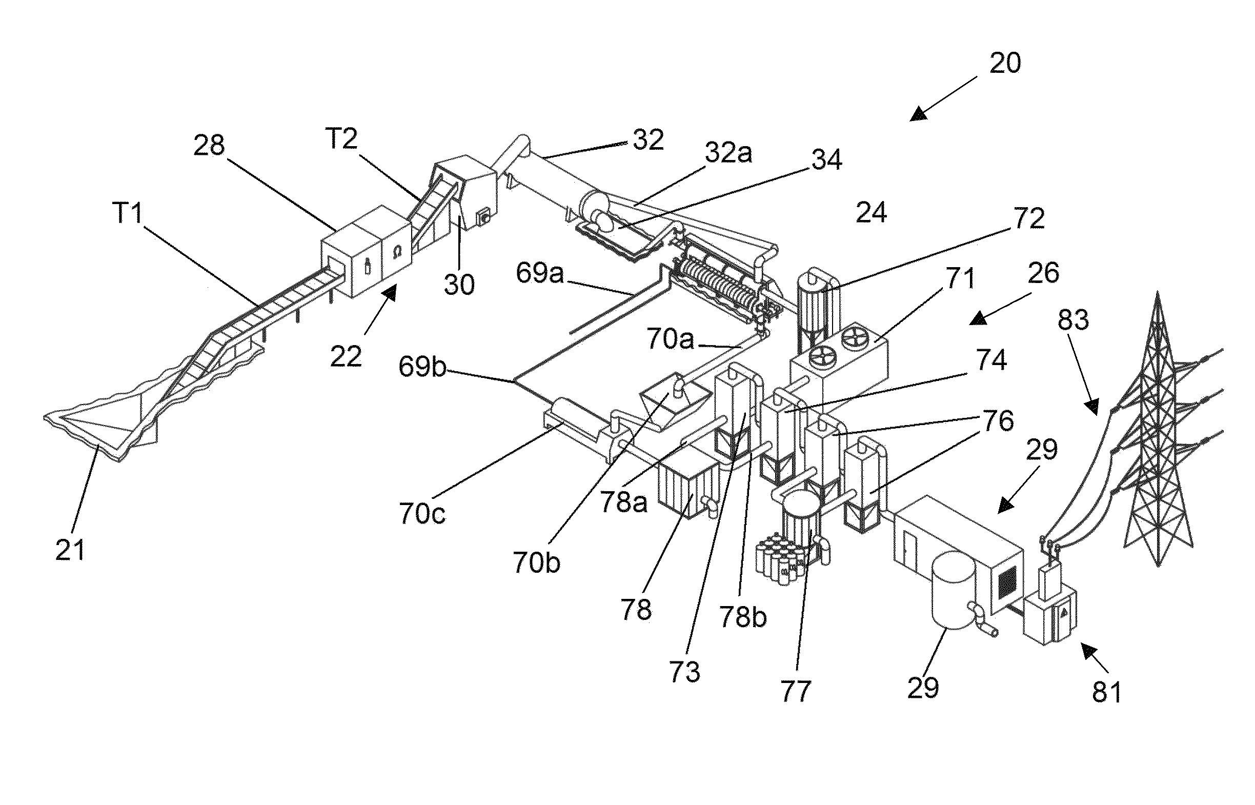 Method and system for wasteless processing and complete utilization of municipal and domestic wastes