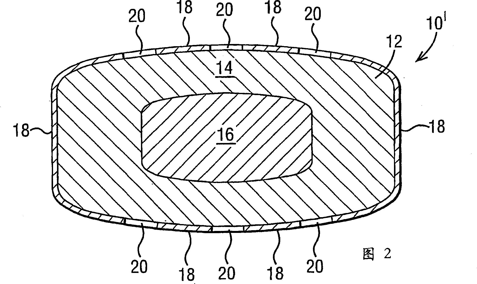 Hydrogel-driven drug dosage form