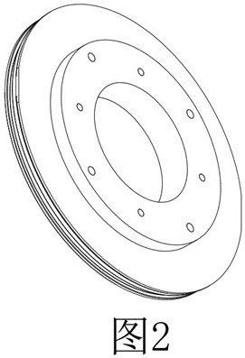 Connecting structure for intermediate flange and rack of drilling pump