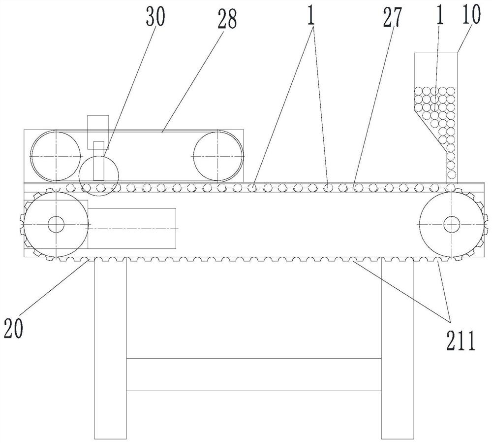 Paper straw beveling device