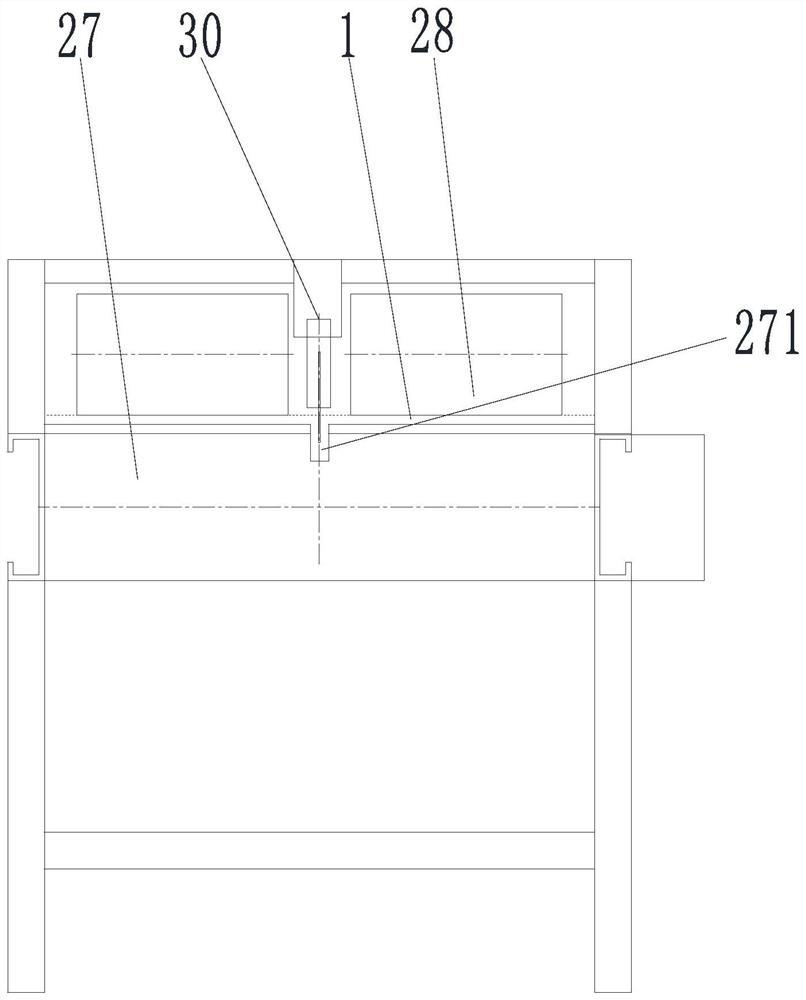 Paper straw beveling device