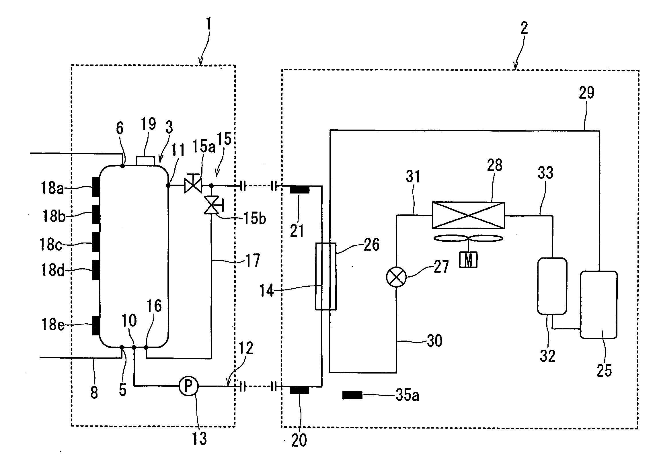 Heat pump type hot water supply device