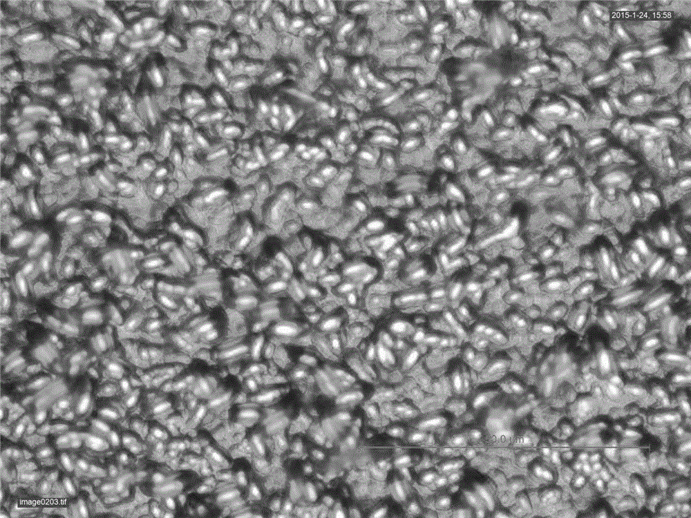 Texturing method of polysilicon solar cell