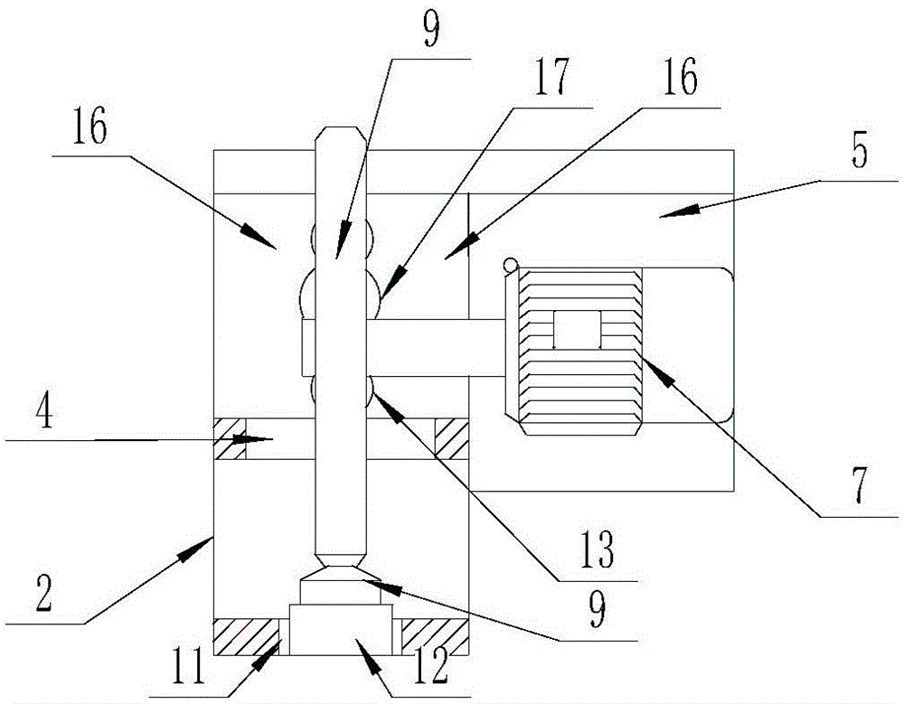 Sand table used for psychological education and having height adjustment function