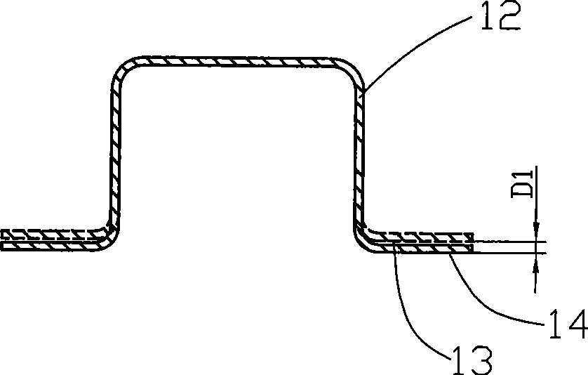 Regulation method of press-bending and molding mold