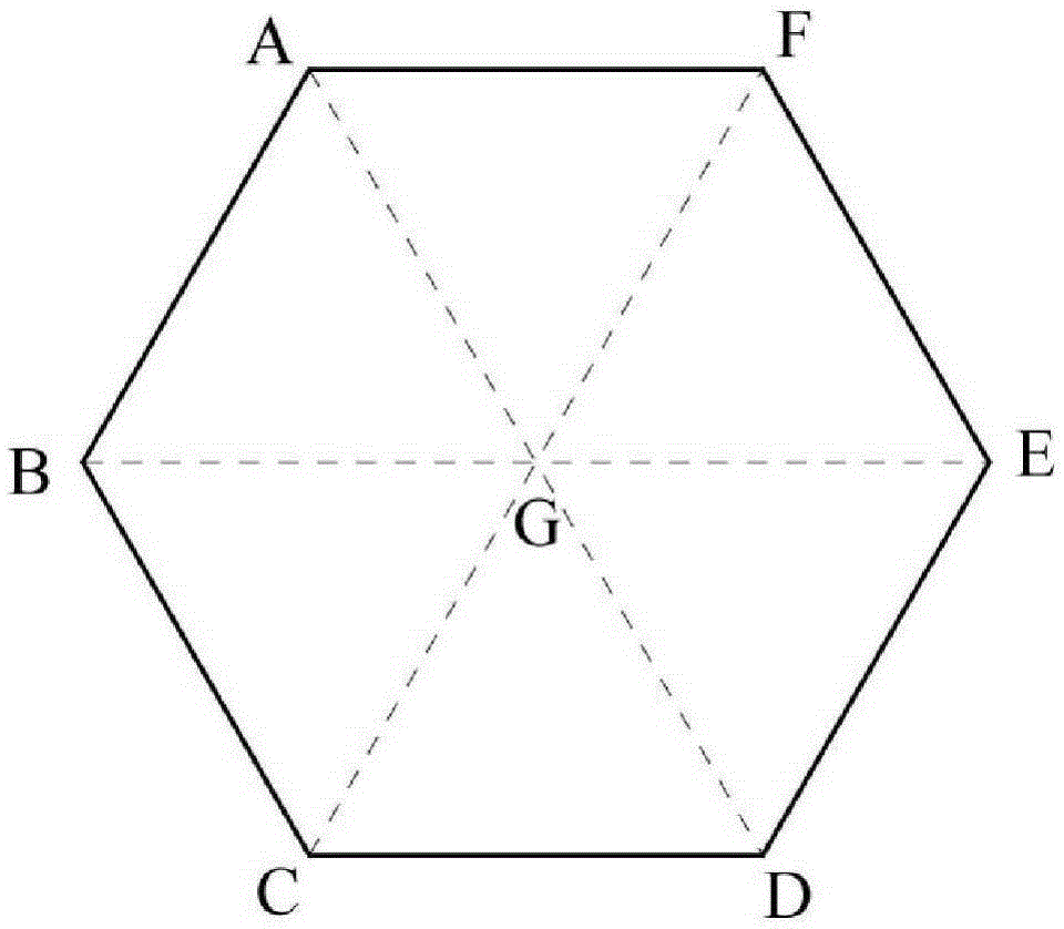 Foldable cable bar structural unit based on hexagonal geometry