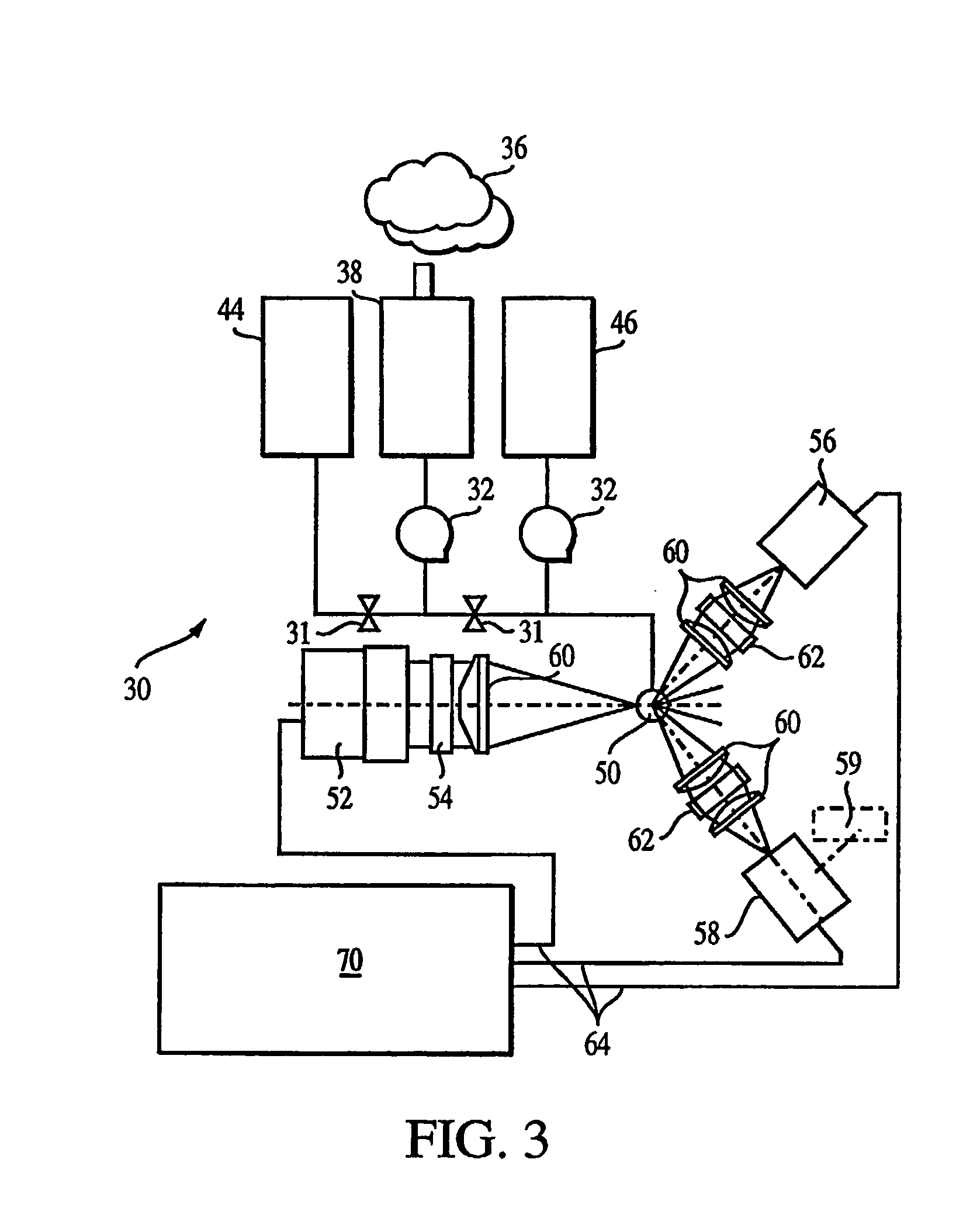 Method and apparatus for detection of bioaerosols