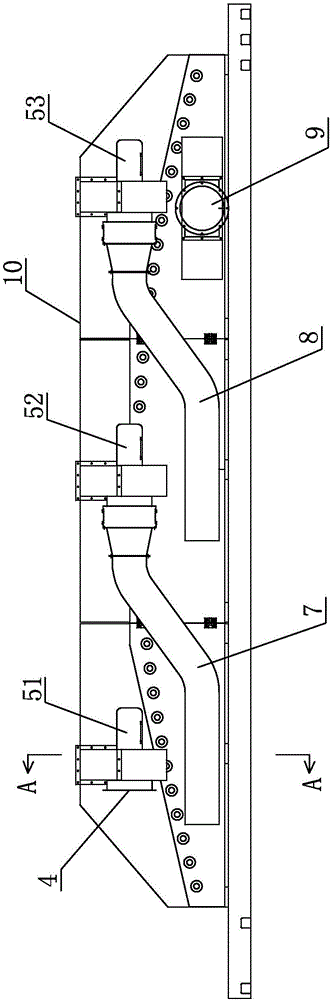 High-efficiency and energy-saving drying system of dry printing laminating machine