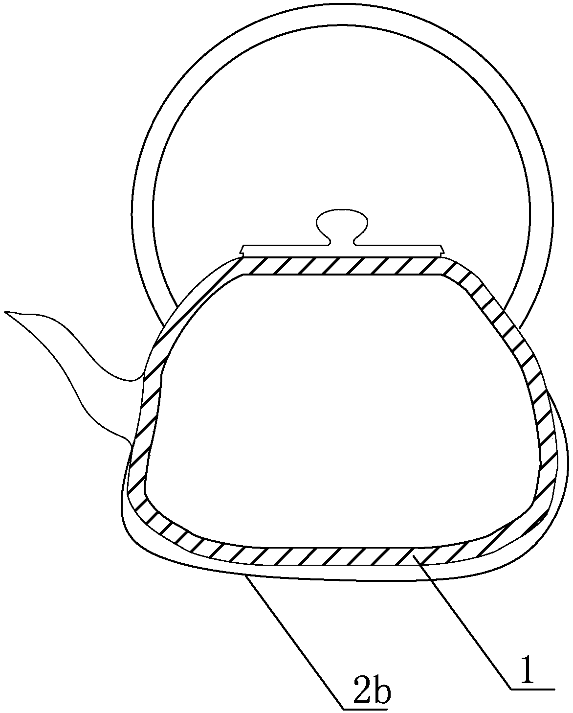 Ceramic teapot for health preservation and preparation method thereof