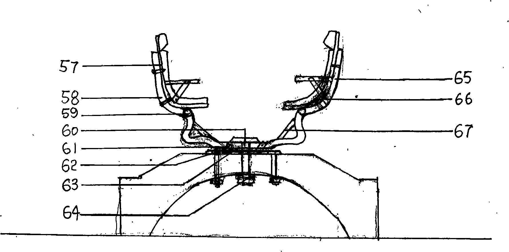 Safety life-saving chamber capable of being used in usual time and emergency and automatically escaping, opening parachute and landing softly