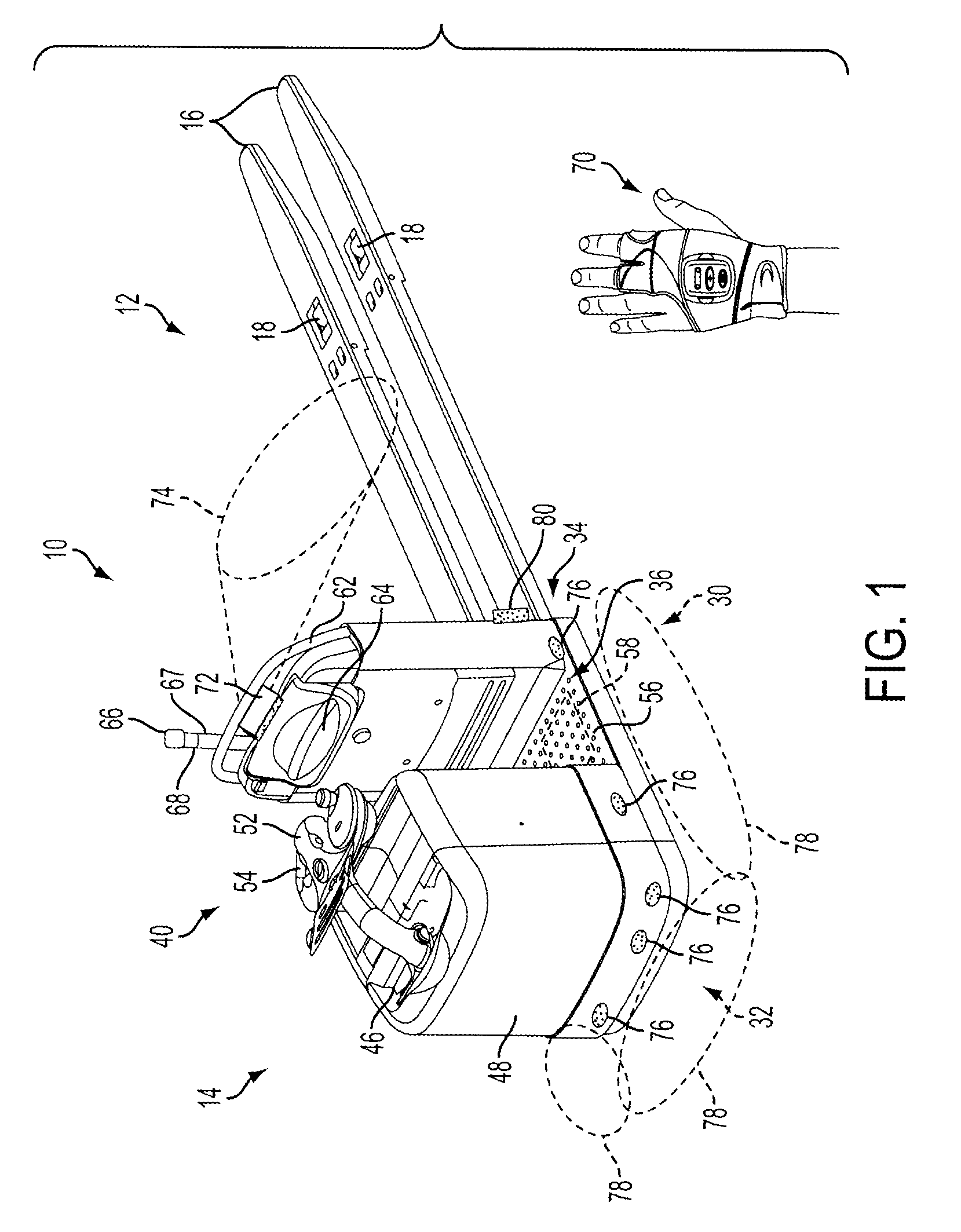 Systems and methods of remotely controlling a materials handling vehicle