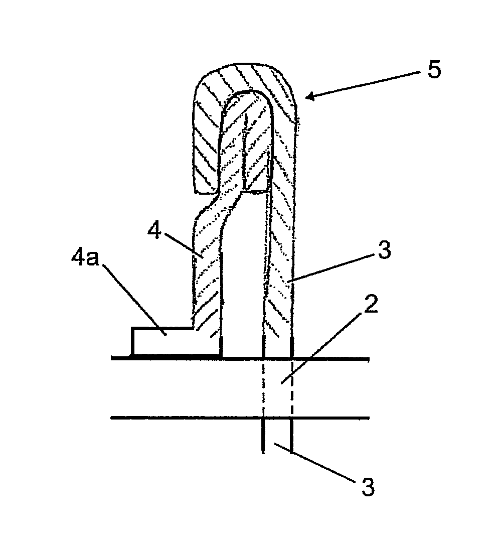 Device for cooling a vehicle battery