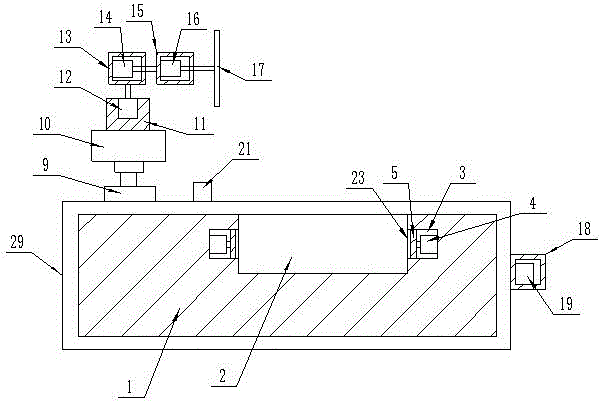 Processing device for wood notches of furniture