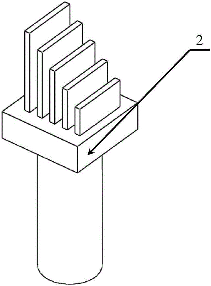 Multiscale flexibility verification target of vehicle-mounted pavement crackle detecting system based on active vision