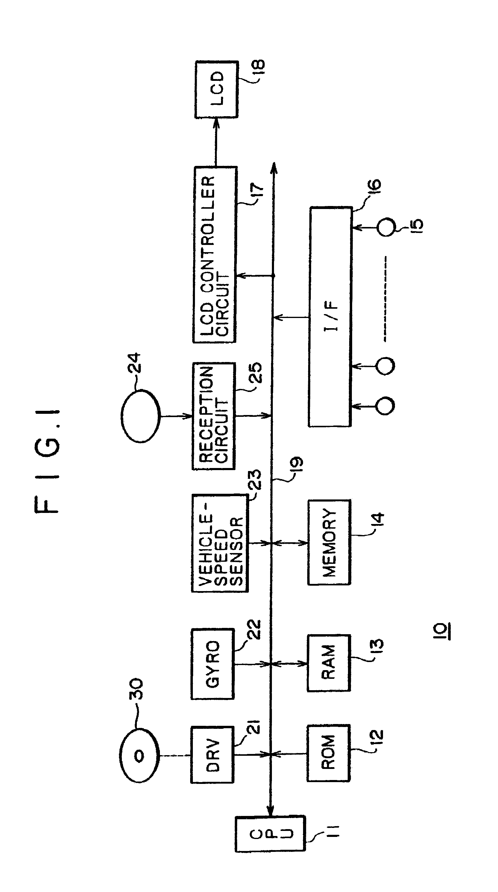 Electronic map apparatus and electronic map display method