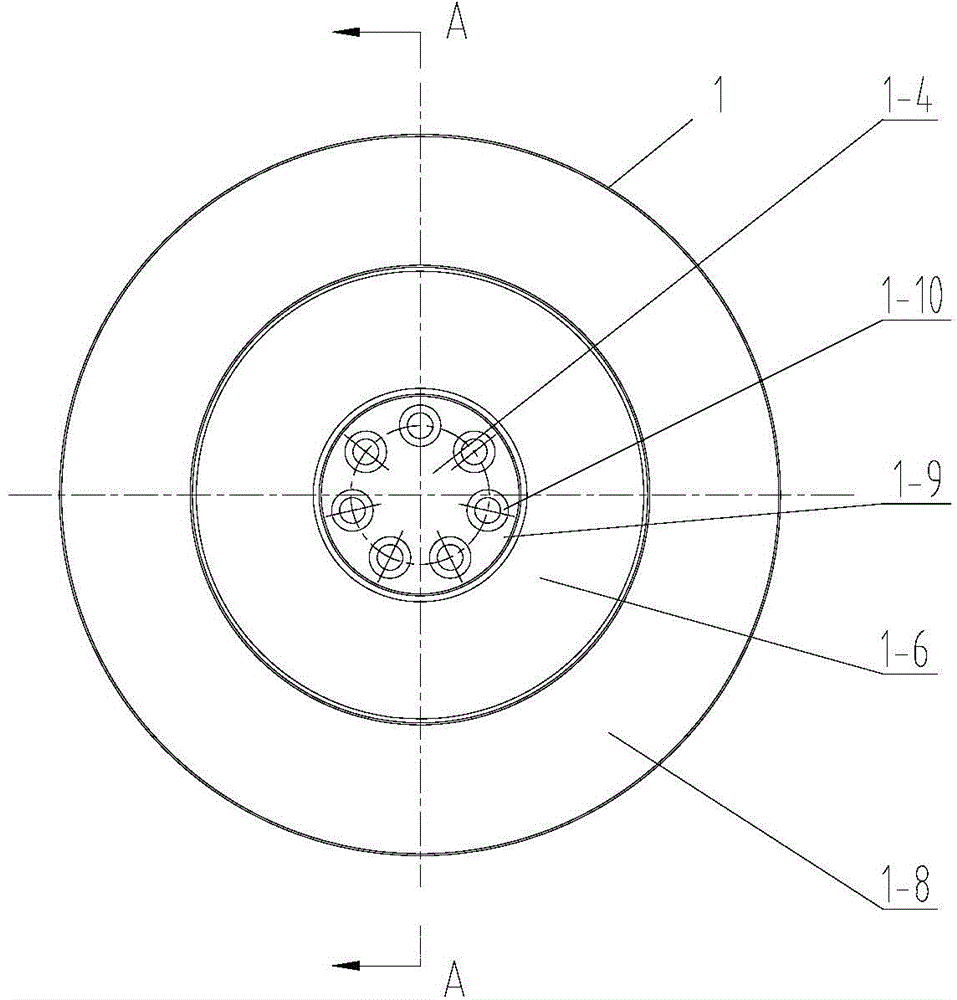 Connecting structure of wheel mounted type brake disc for rail transit vehicle