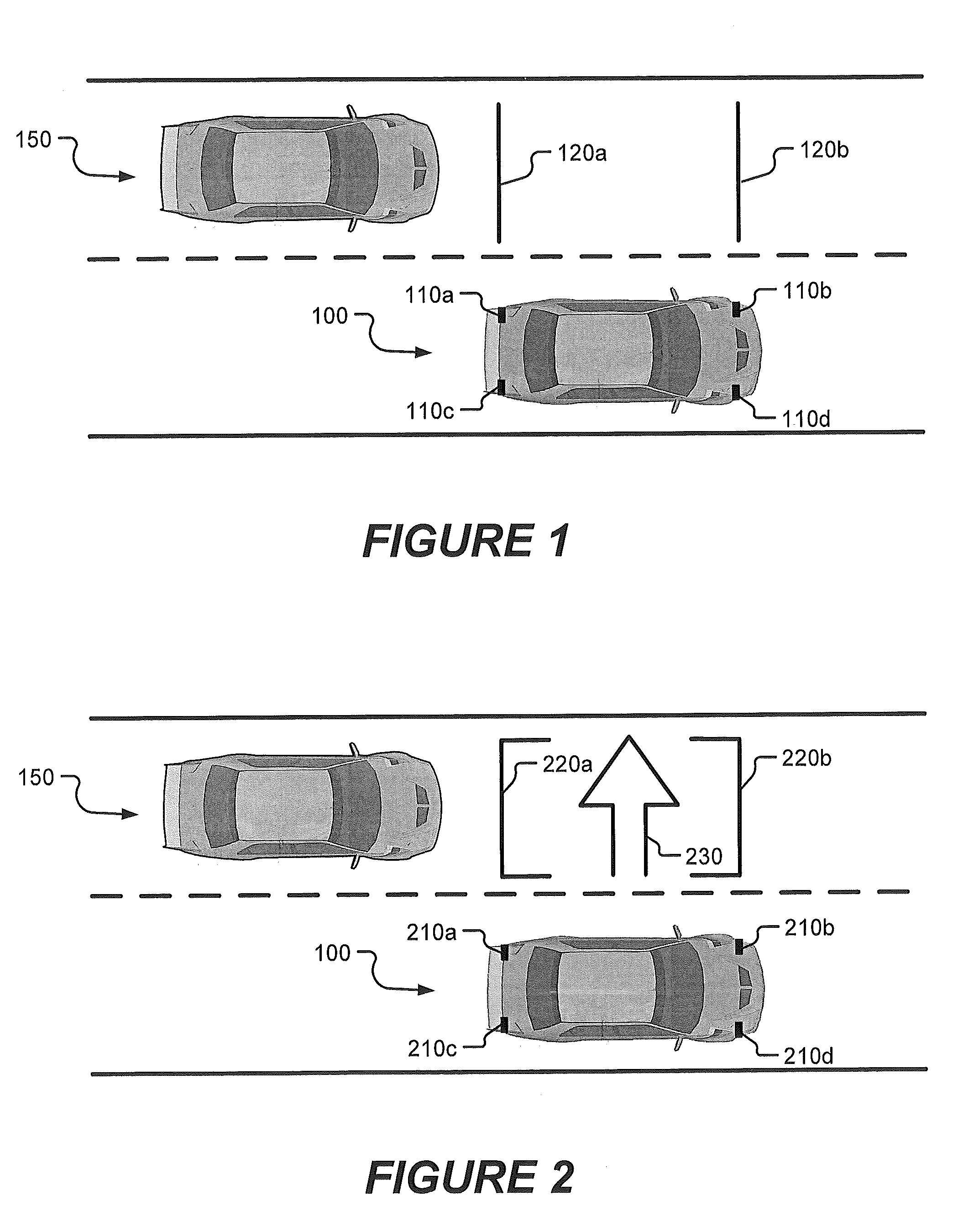 Vehicle turn signaling apparatus that projects a low divergence line onto an adjacent driving lane