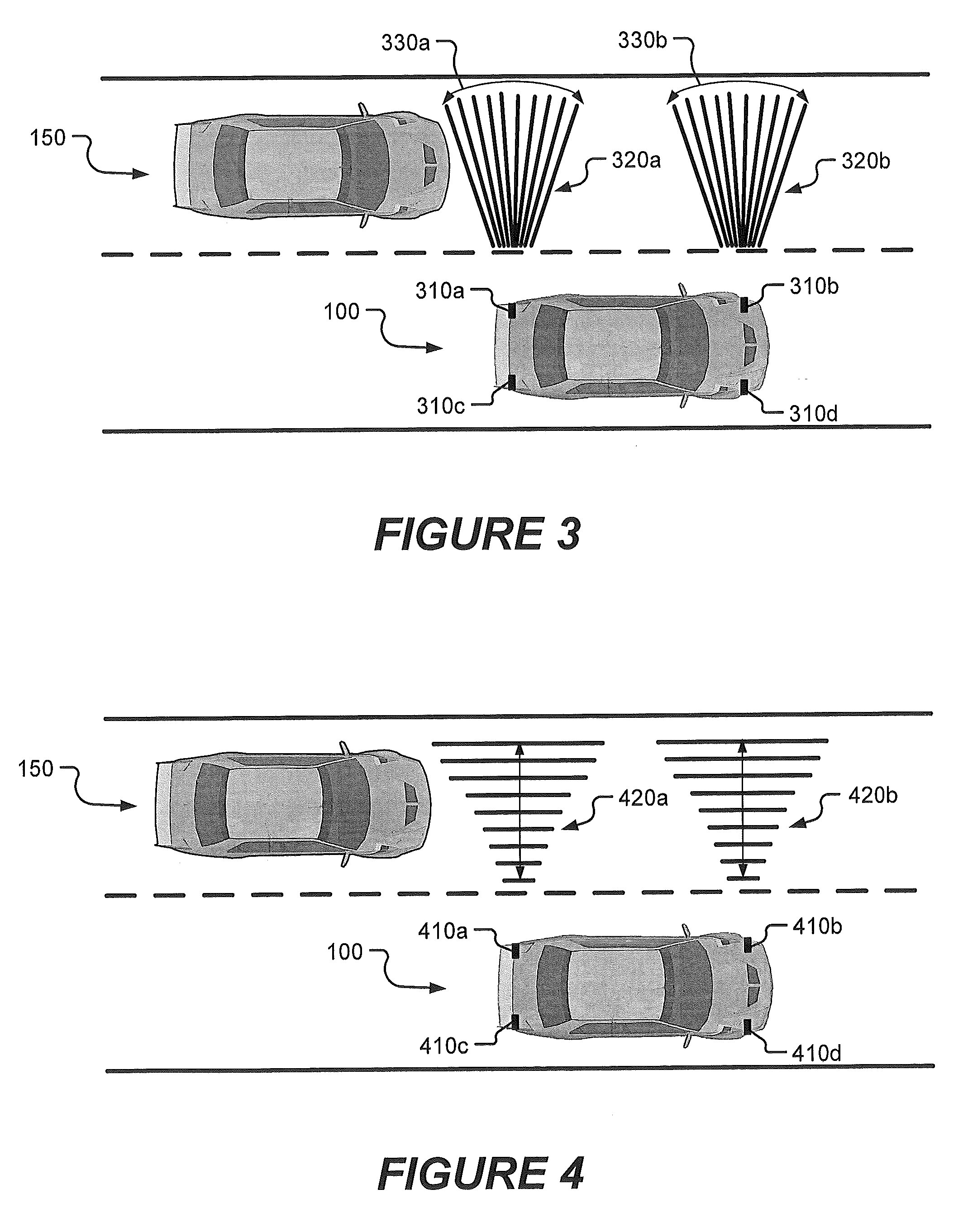 Vehicle turn signaling apparatus that projects a low divergence line onto an adjacent driving lane