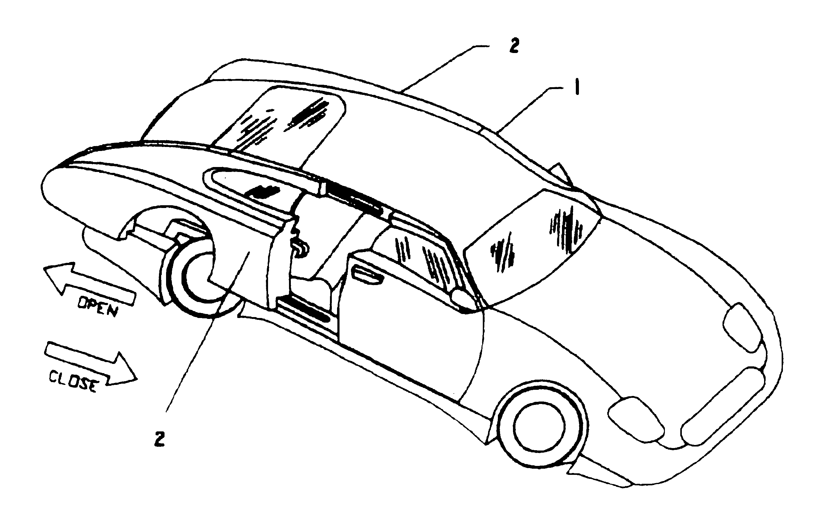 Multiple door coupe