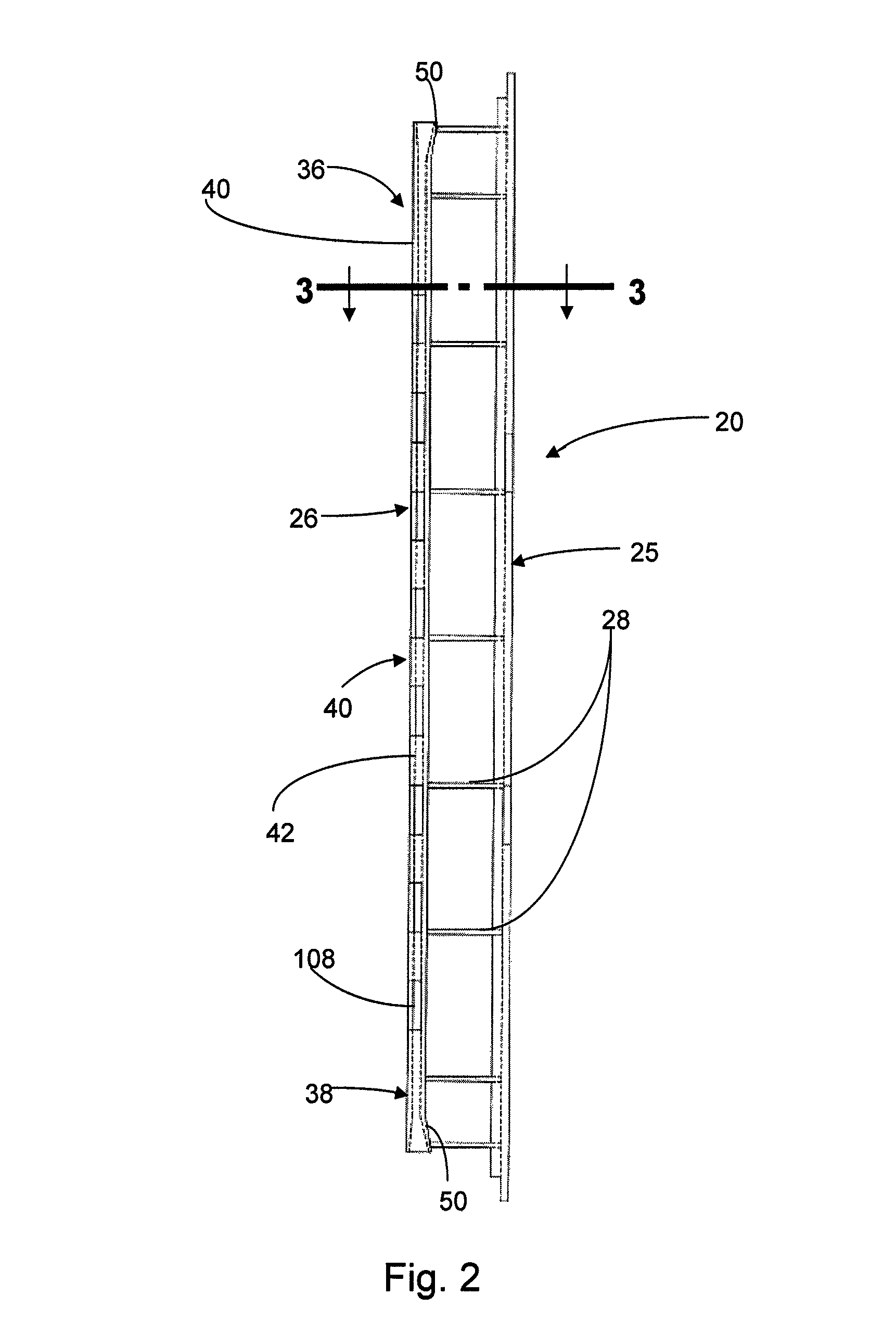 Insulating concrete form having locking mechanism engaging tie with anchor