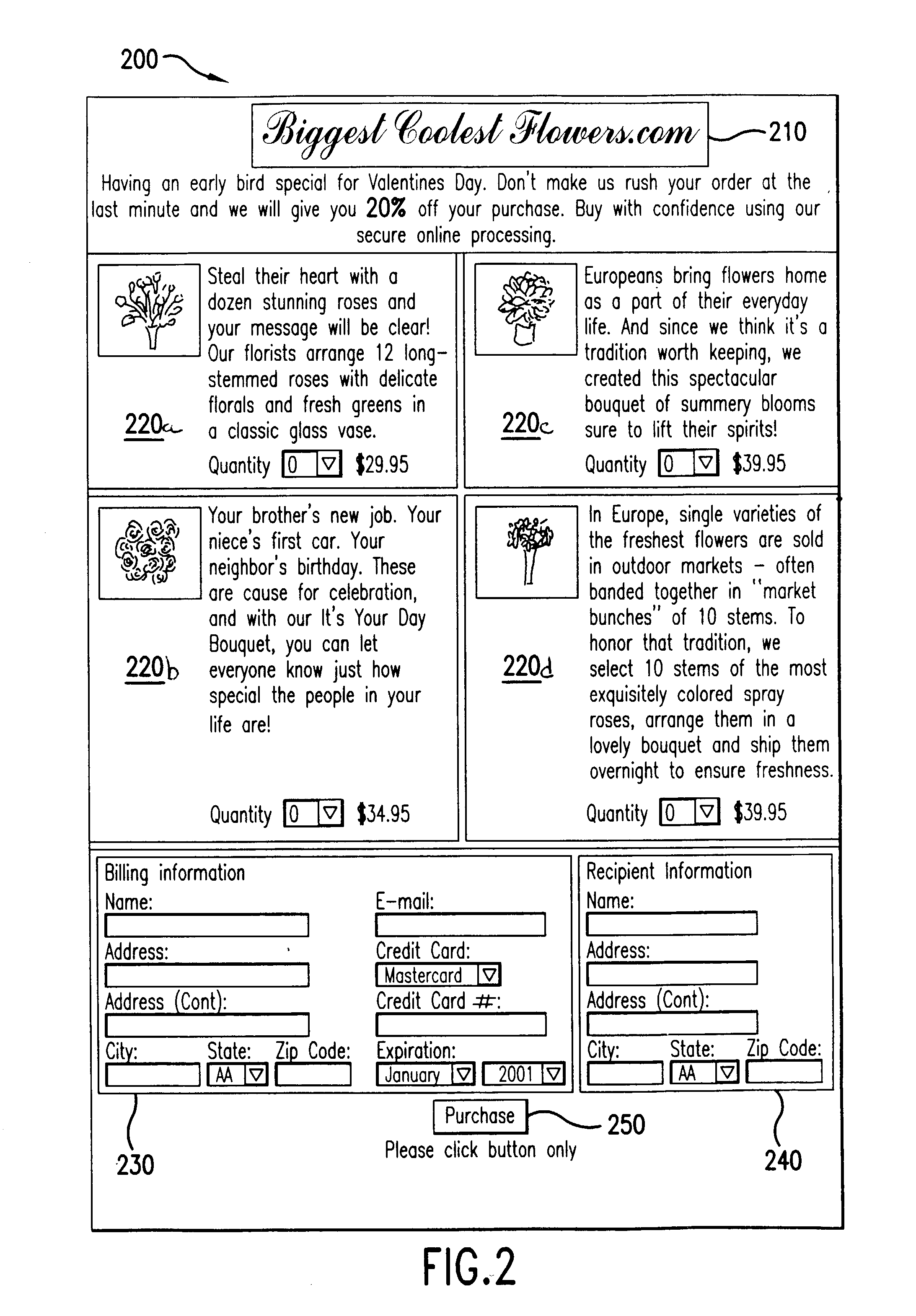 Method for saving abandoned shopping carts using an e-mail launched web transaction