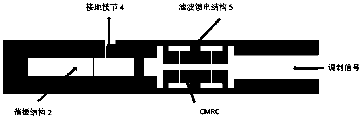 An adjustable metal wire terahertz wave direct modulator loaded outside the cavity