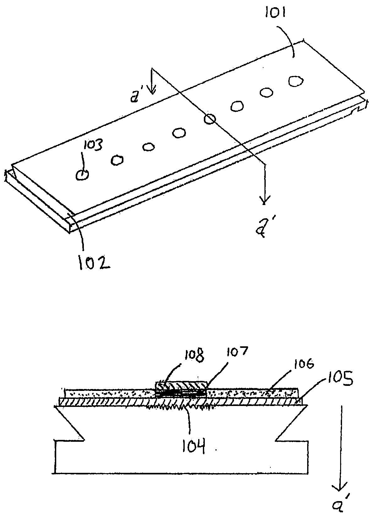 Mass spectrometry probes having hydrophobic coatiings