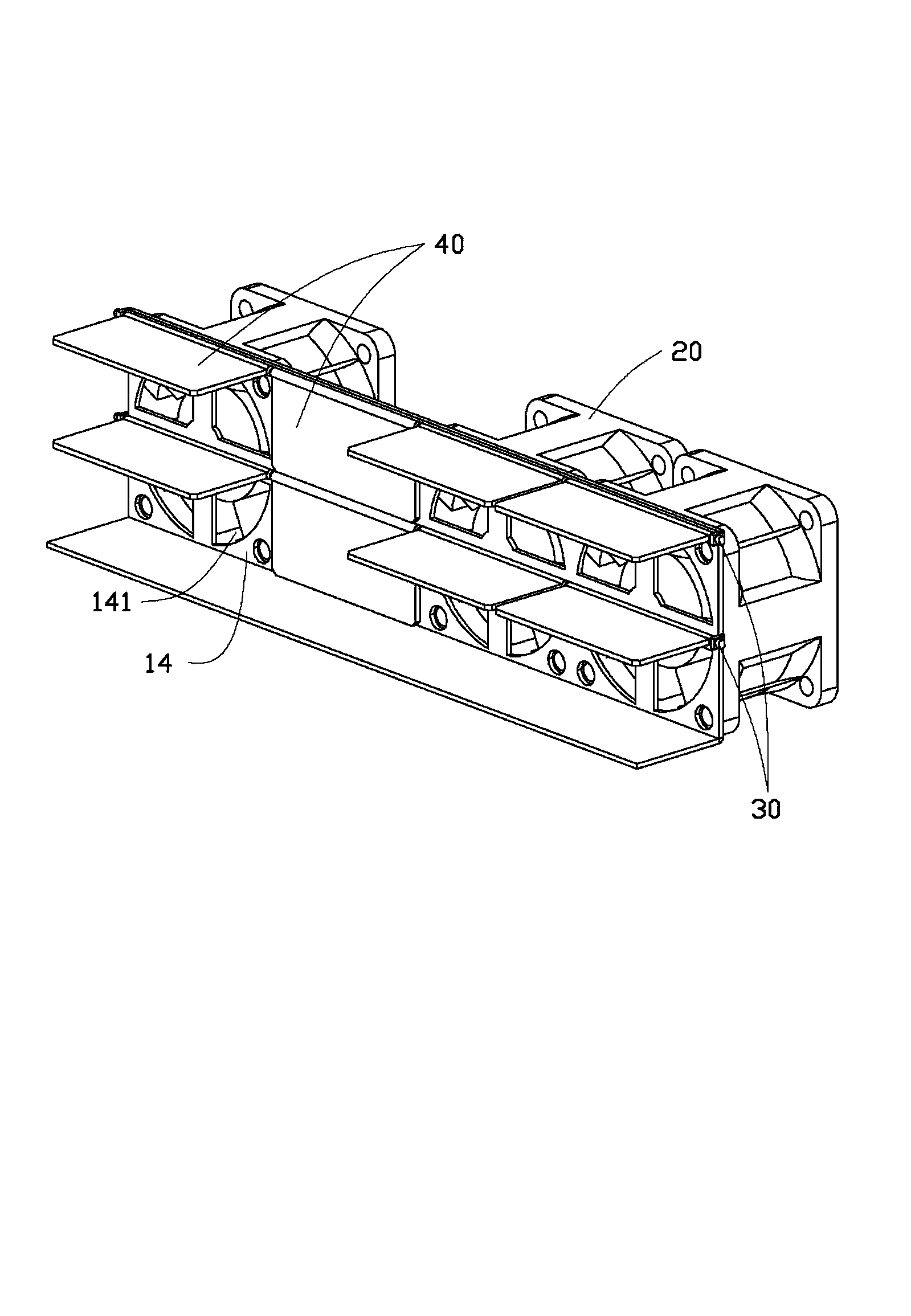 Fan fixing device