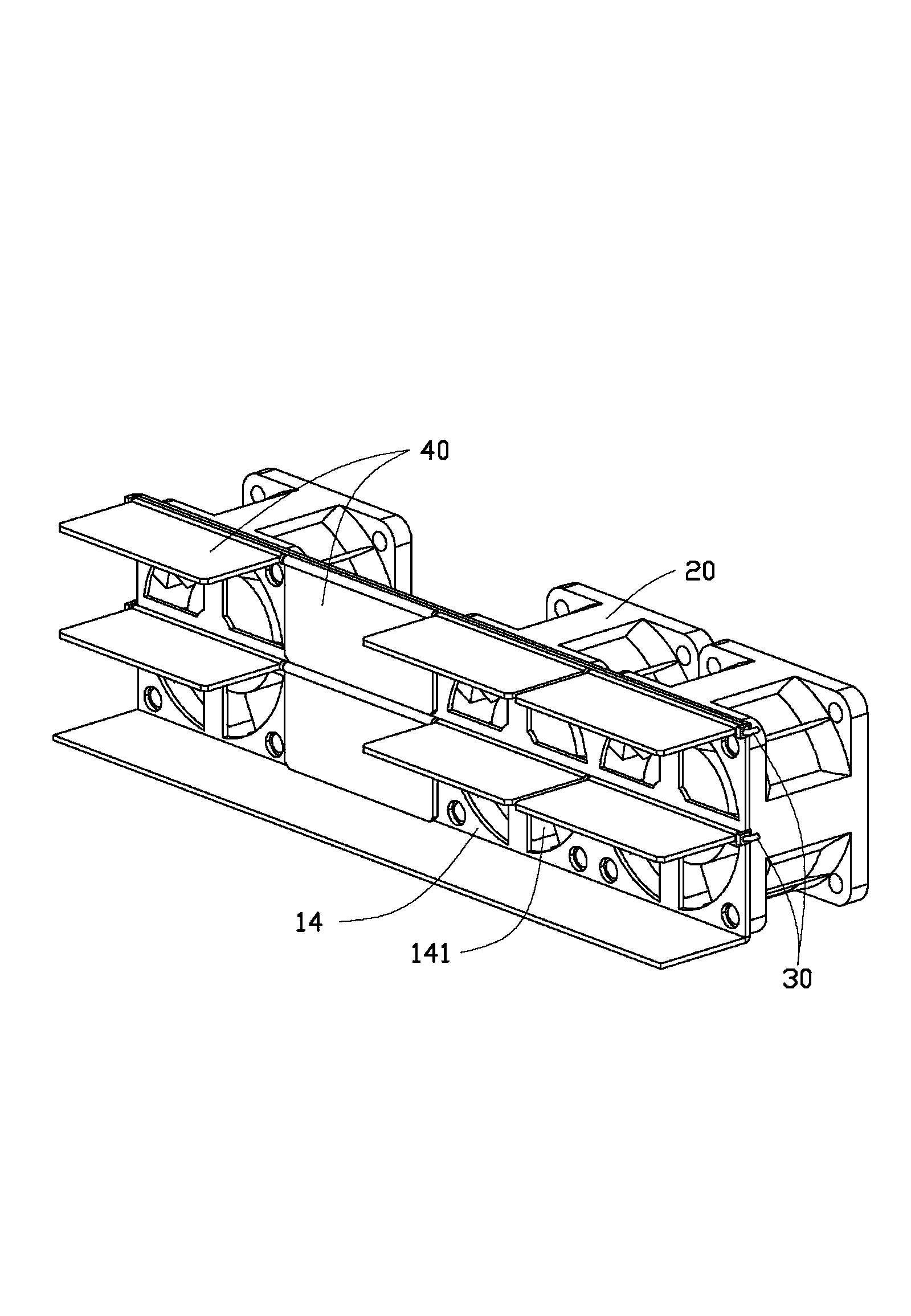 Fan fixing device