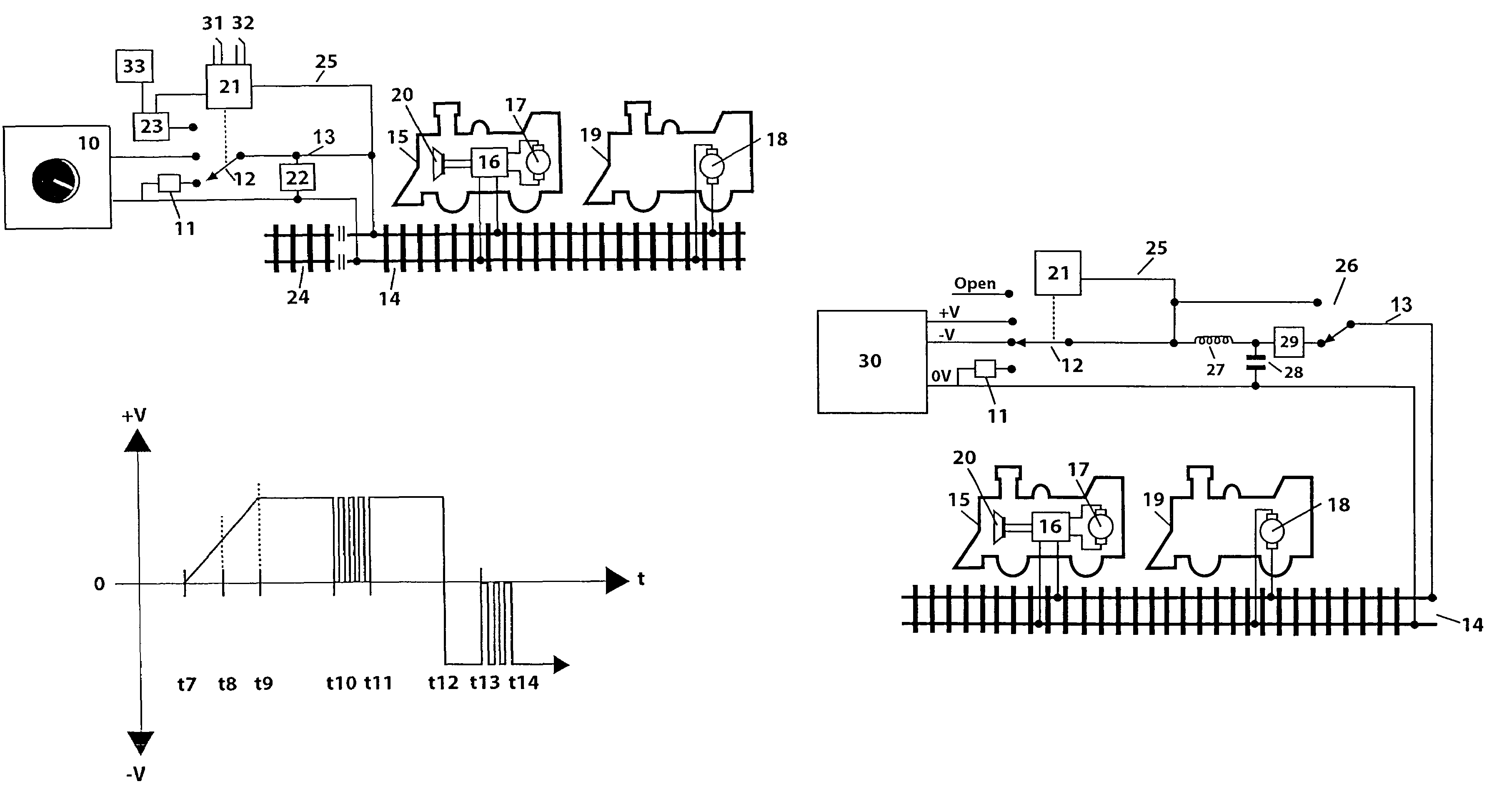 Control expansion for conventionally powered model railroads