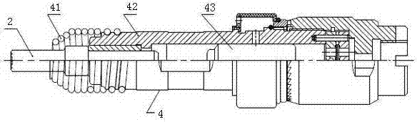 Device and method for separating iron shapes from castings in shells of wheel reducers