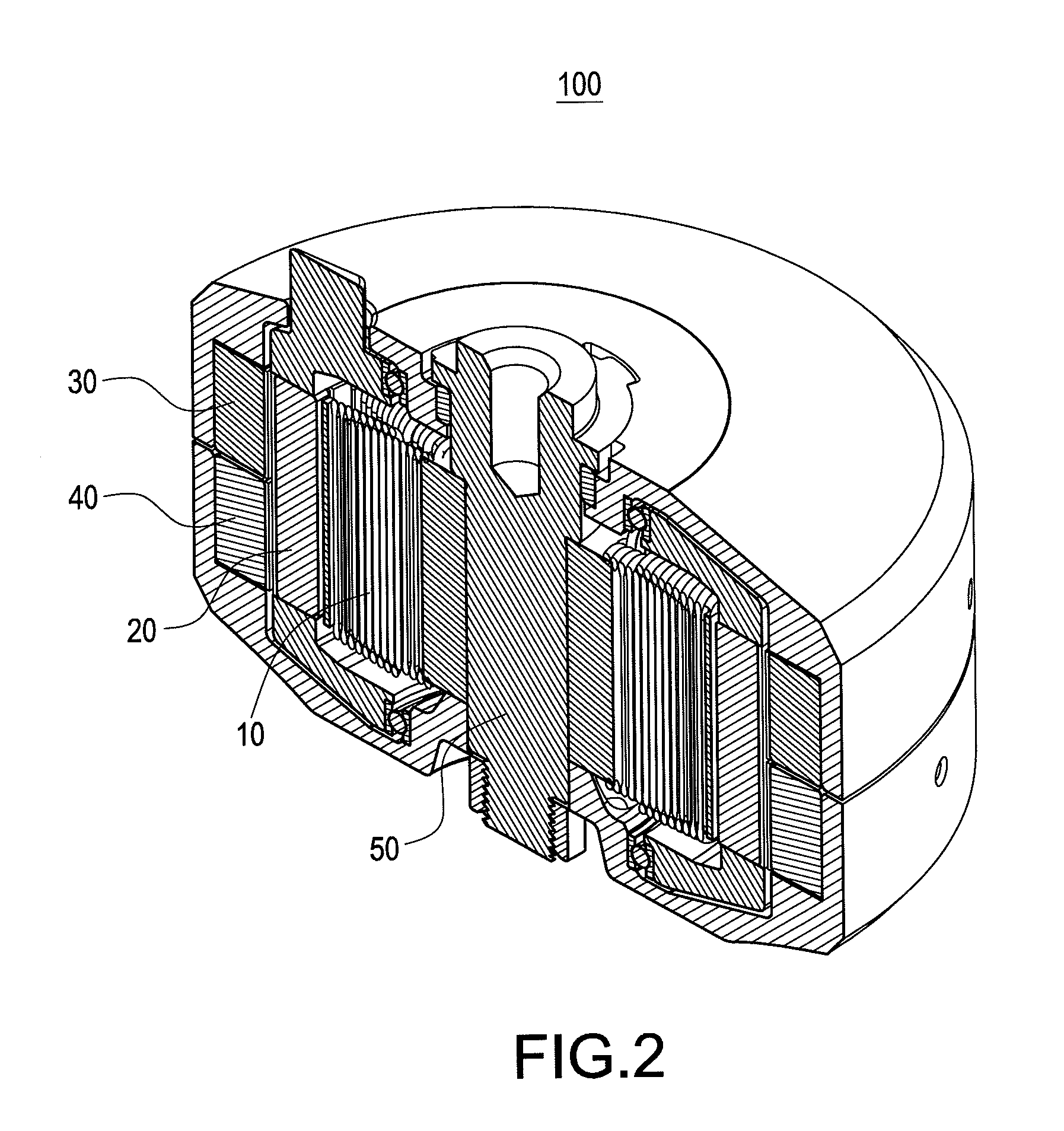 Magnetic-controlled actuator with auto-locking function for joints of manipulation arm