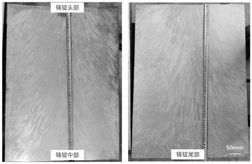 A kind of var smelting method for preparing full columnar crystal titanium alloy ingot