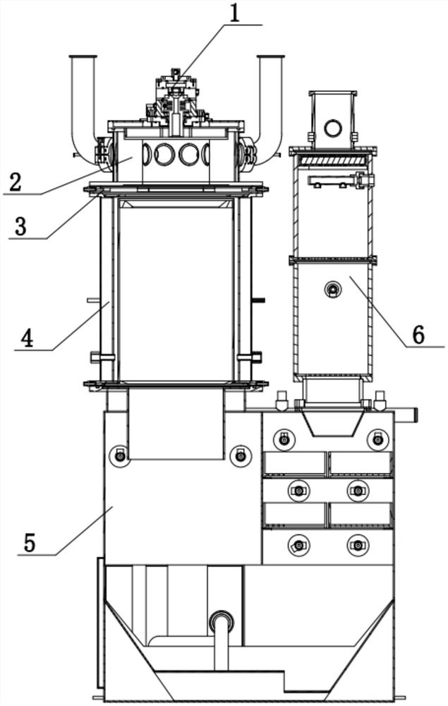 Plasma tail gas treatment equipment with ultra-large treatment capacity