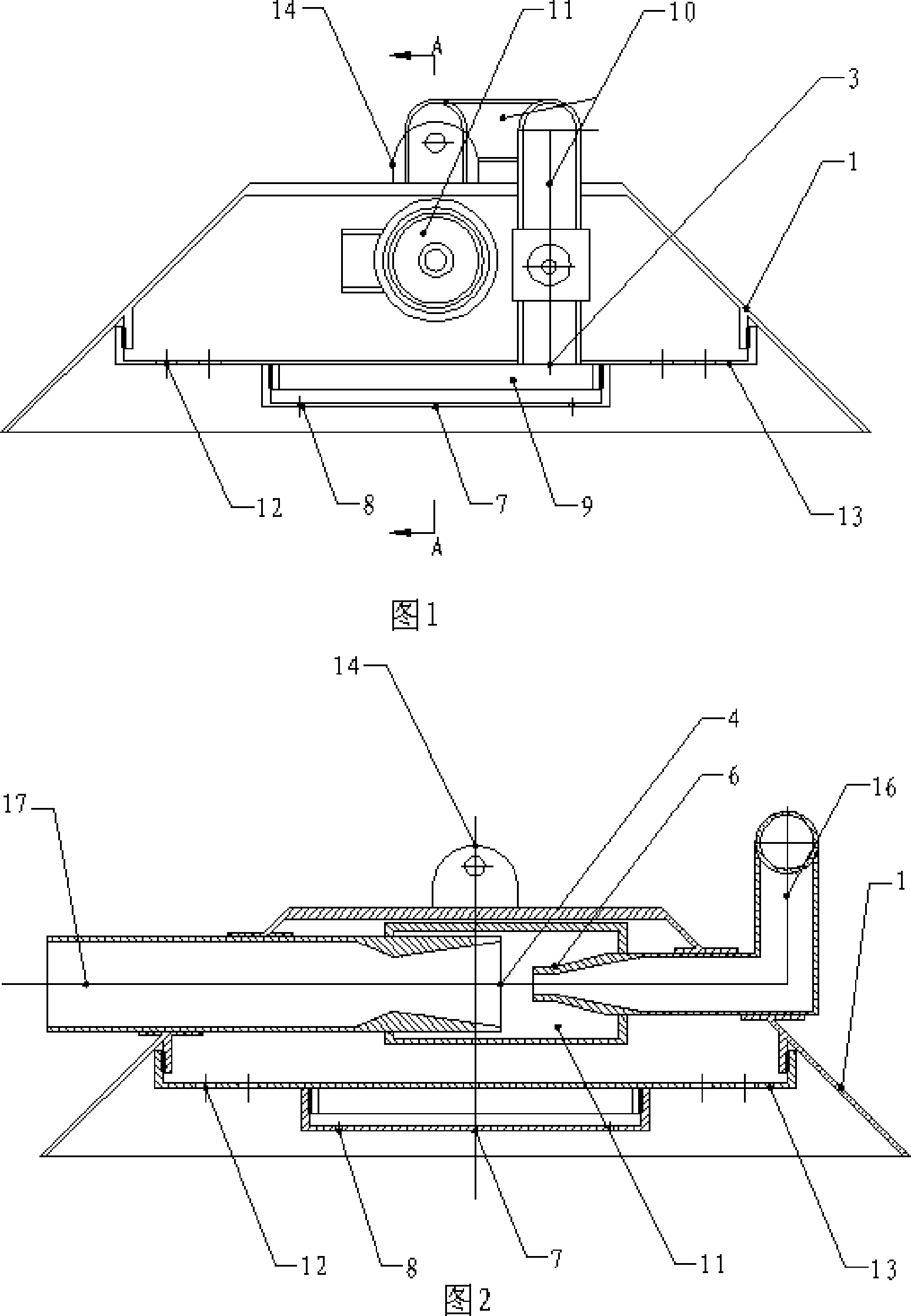 Submarine decontamination machine