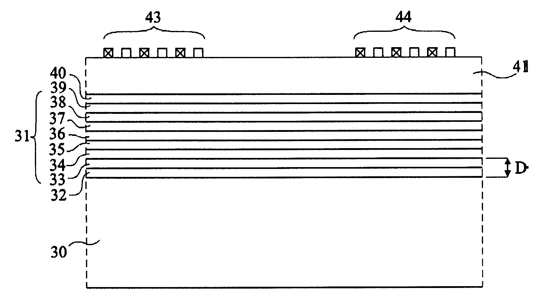 High-Frequency Acoustic Wave Device