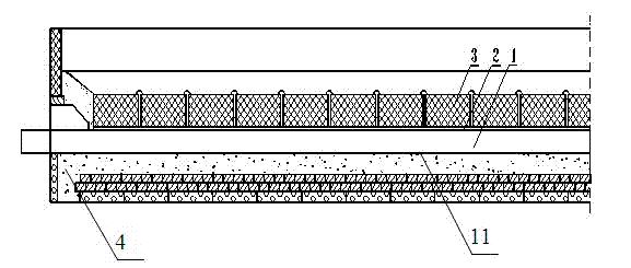 Aluminum electrolysis cell with end face electricity outgoing