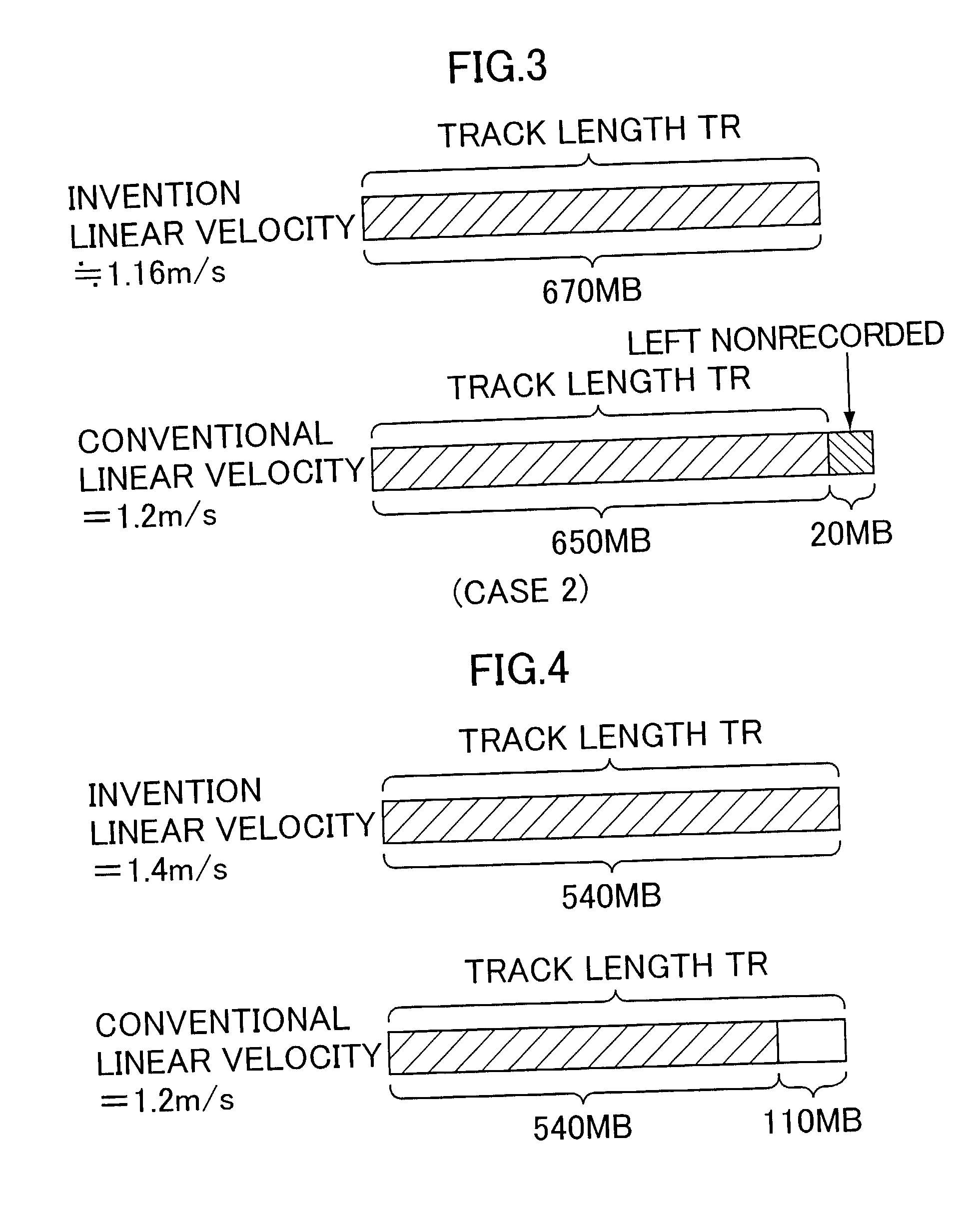 Optical disk apparatus with flexible capacity by adjustment of recording density