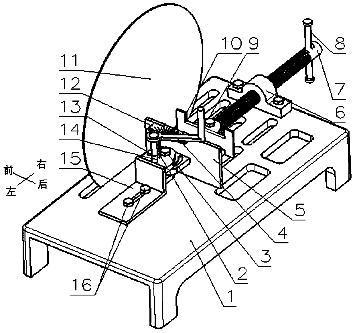 A device capable of cutting profiles with precision angles