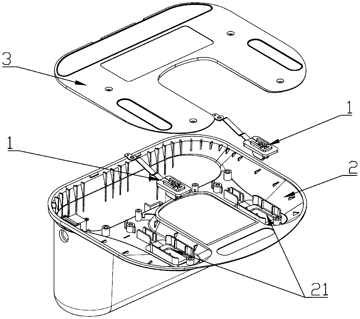 Charging equipment and sweeping robot