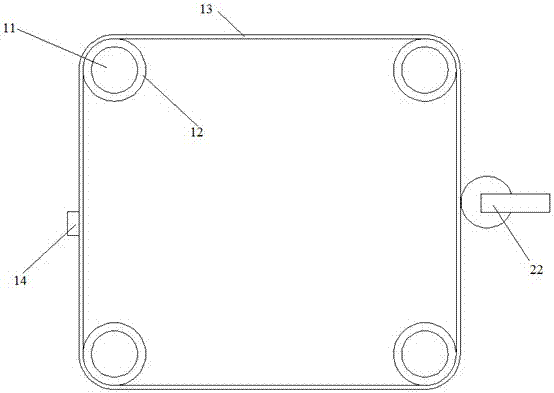 Electrocardiogram examination bed