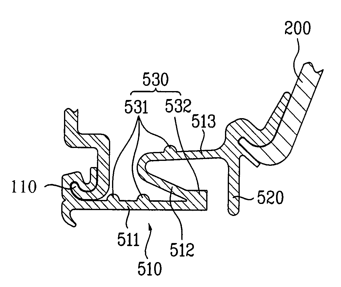 Gasket and washing machine using the same