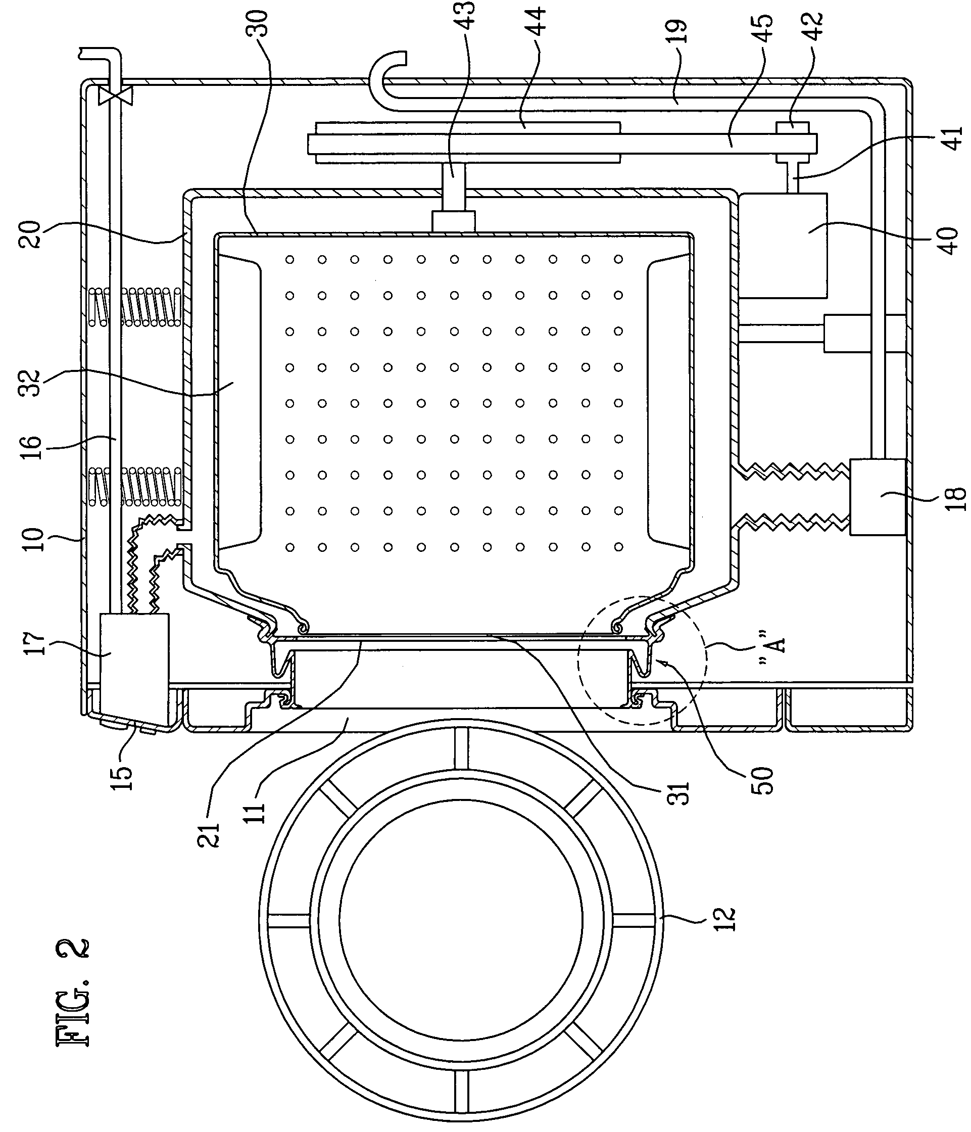 Gasket and washing machine using the same