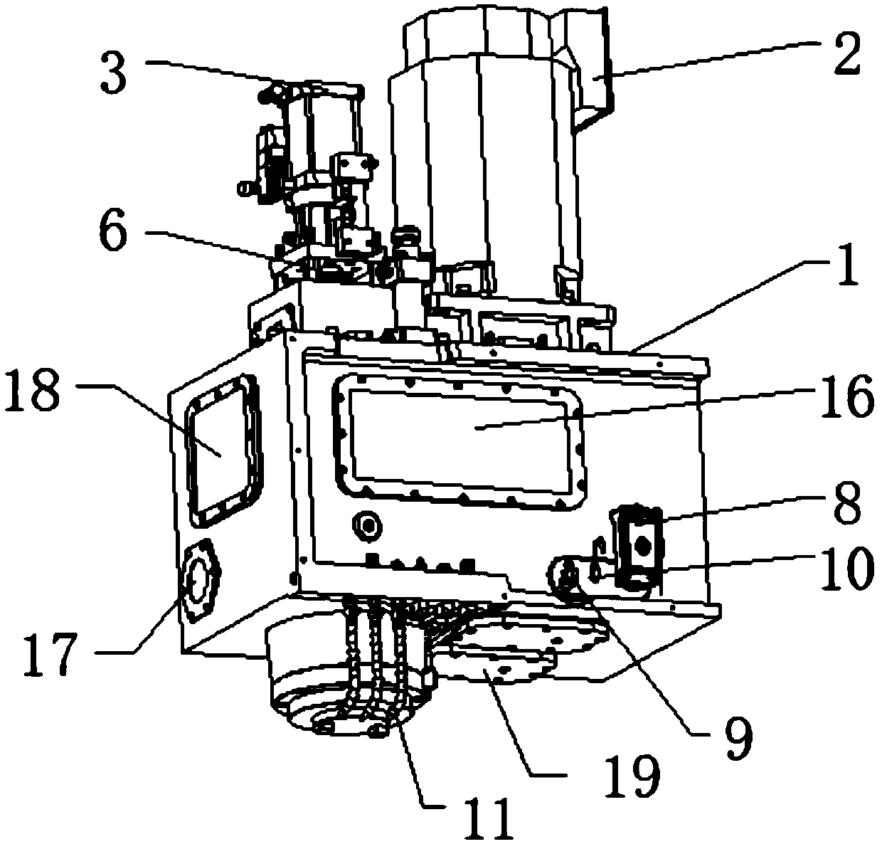 Gear head with high precision and high power