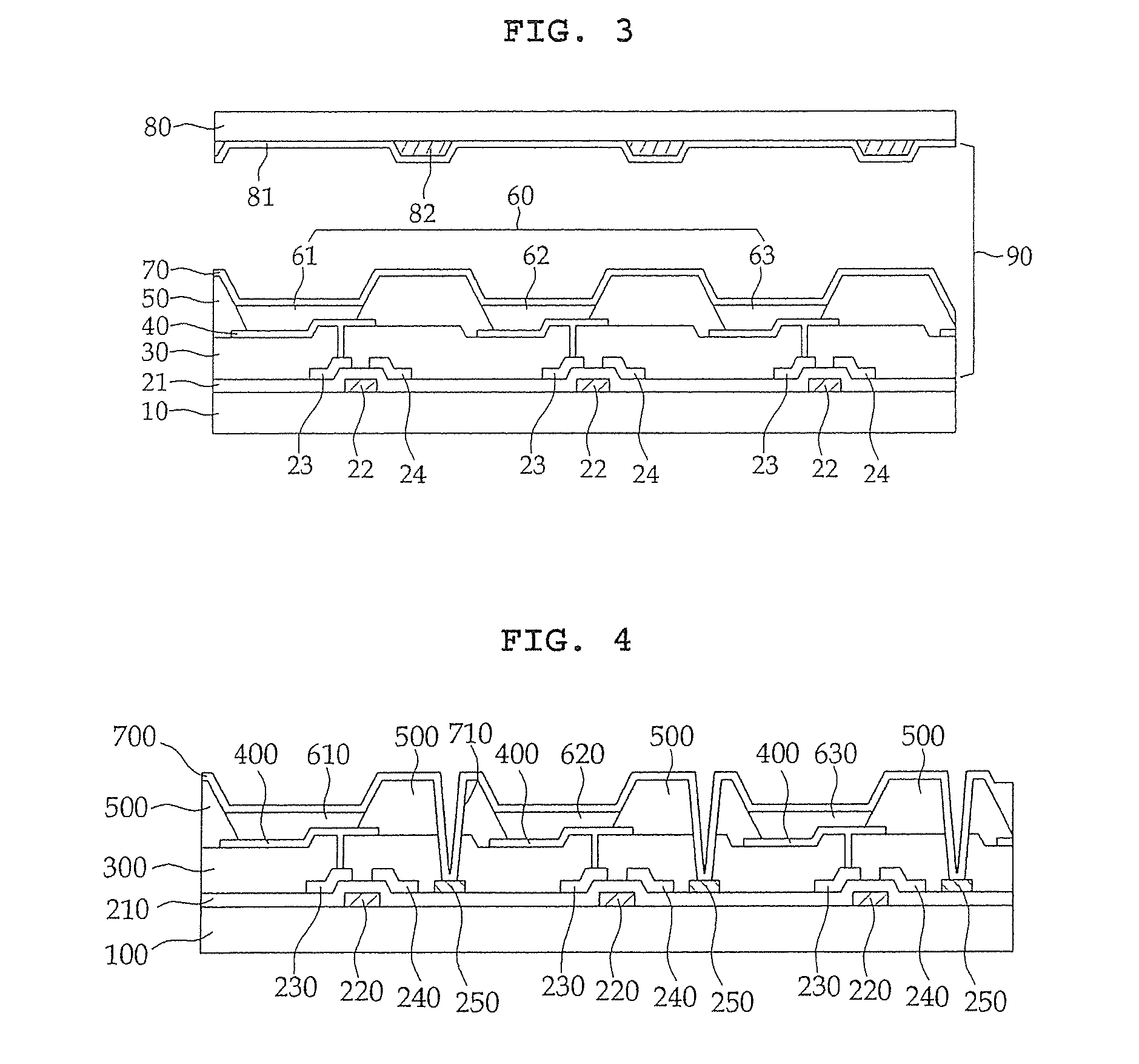 Organic light emitting display device with enhanced emitting property and preparation method thereof