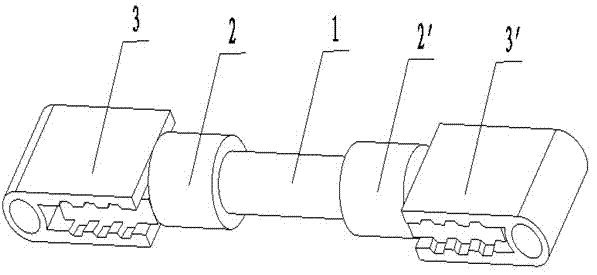 Tightness-adjustable composite material coupling member and fabrication method and assembly of coupling member