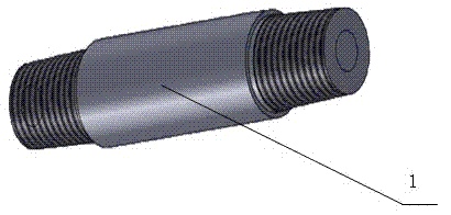 Tightness-adjustable composite material coupling member and fabrication method and assembly of coupling member